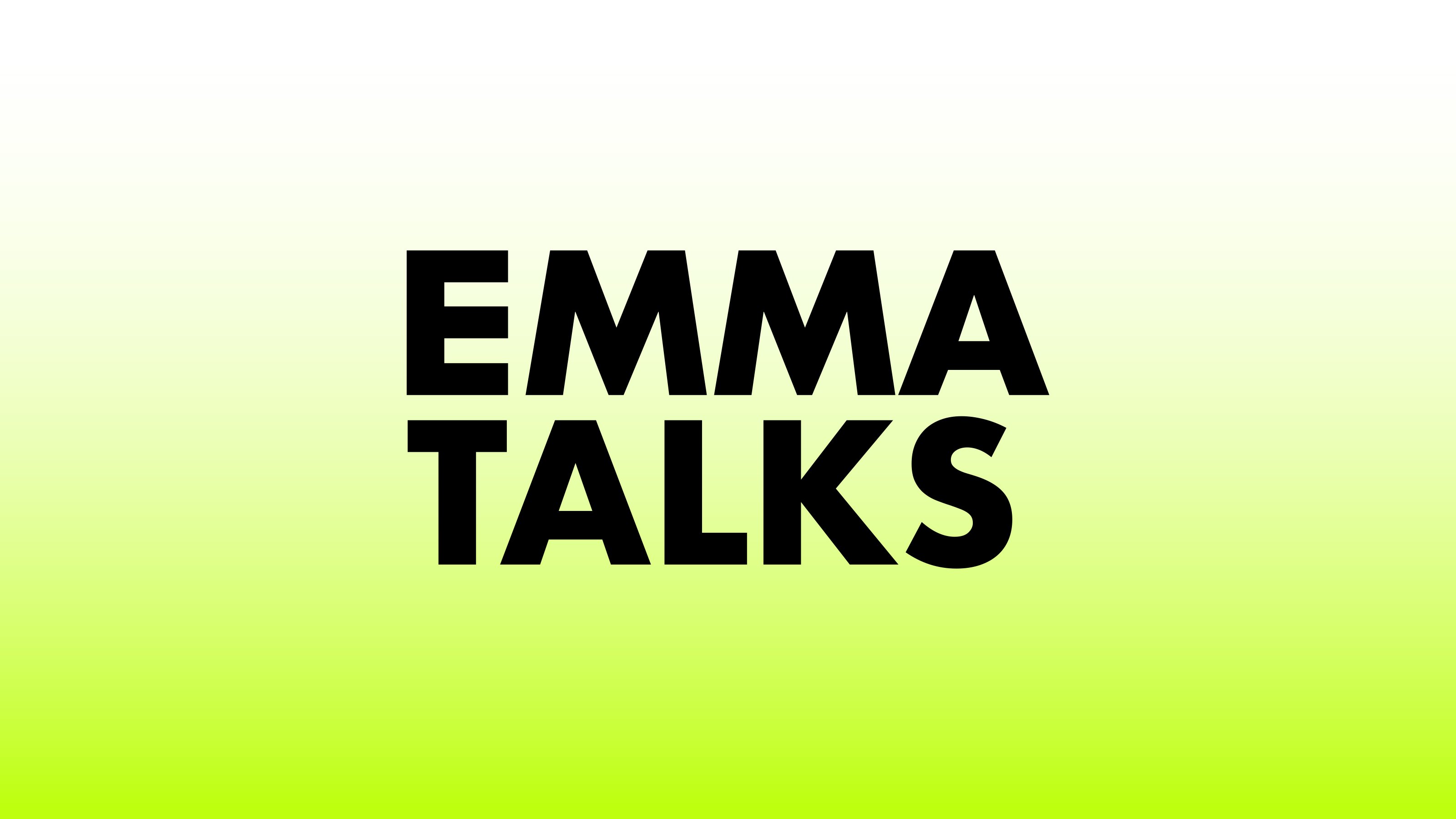EMMA Talks